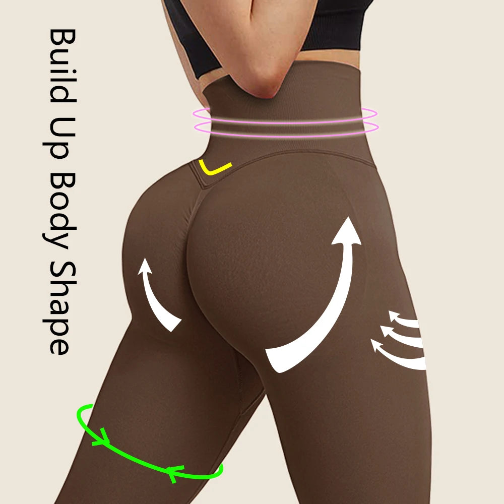 High-Waist Push-Up Leggings for Women