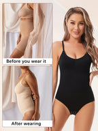 Women’s Seamless Shapewear Bodysuit – Slimming & Butt Lifter