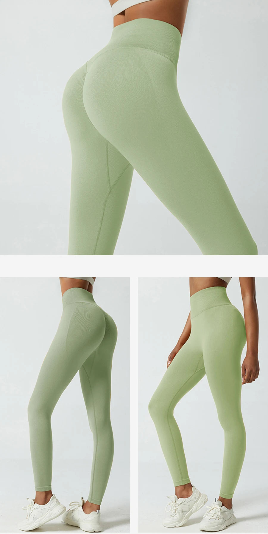 High-Waist Push-Up Leggings for Women