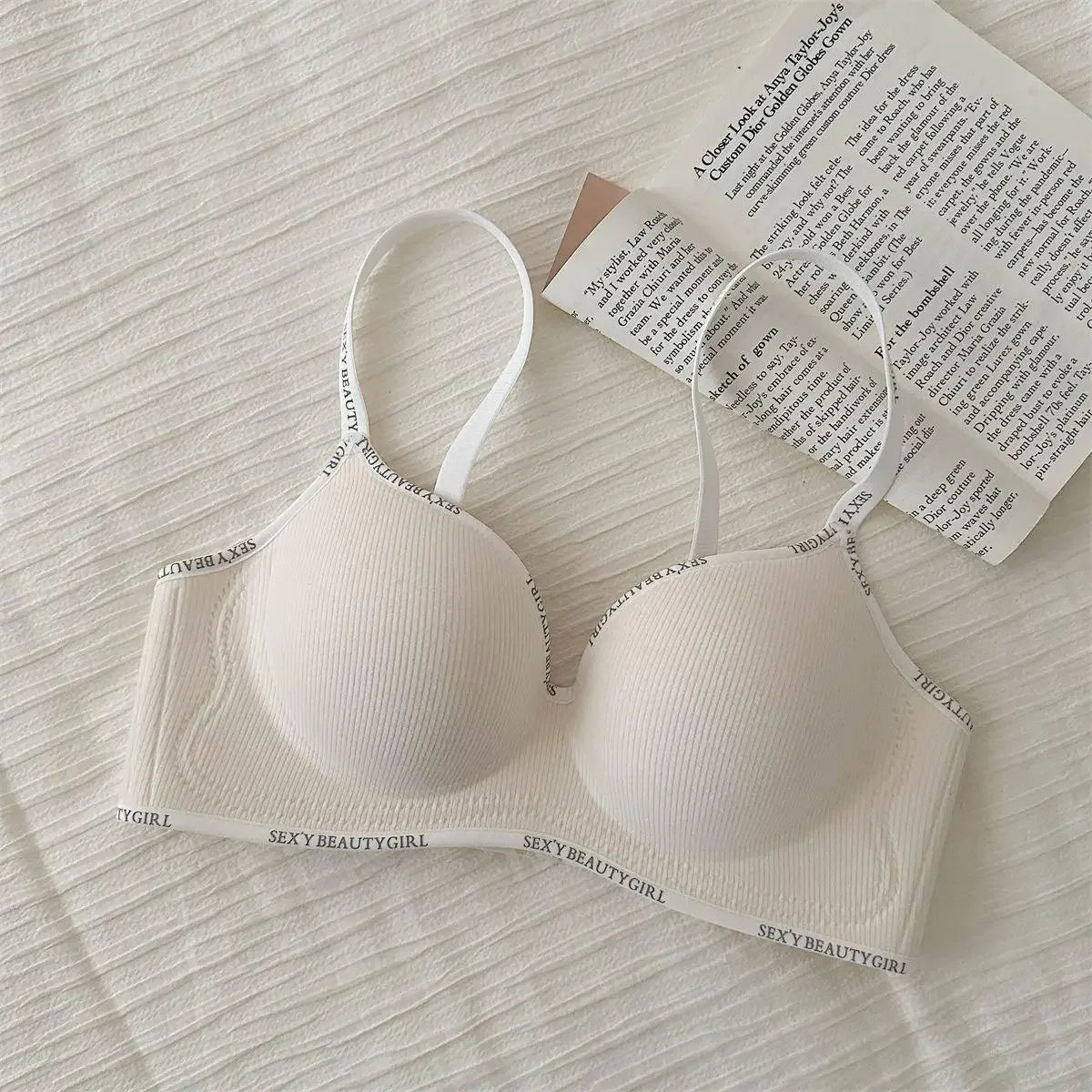 Wireless Push-Up Bra – Seamless Invisible Lift Bralette