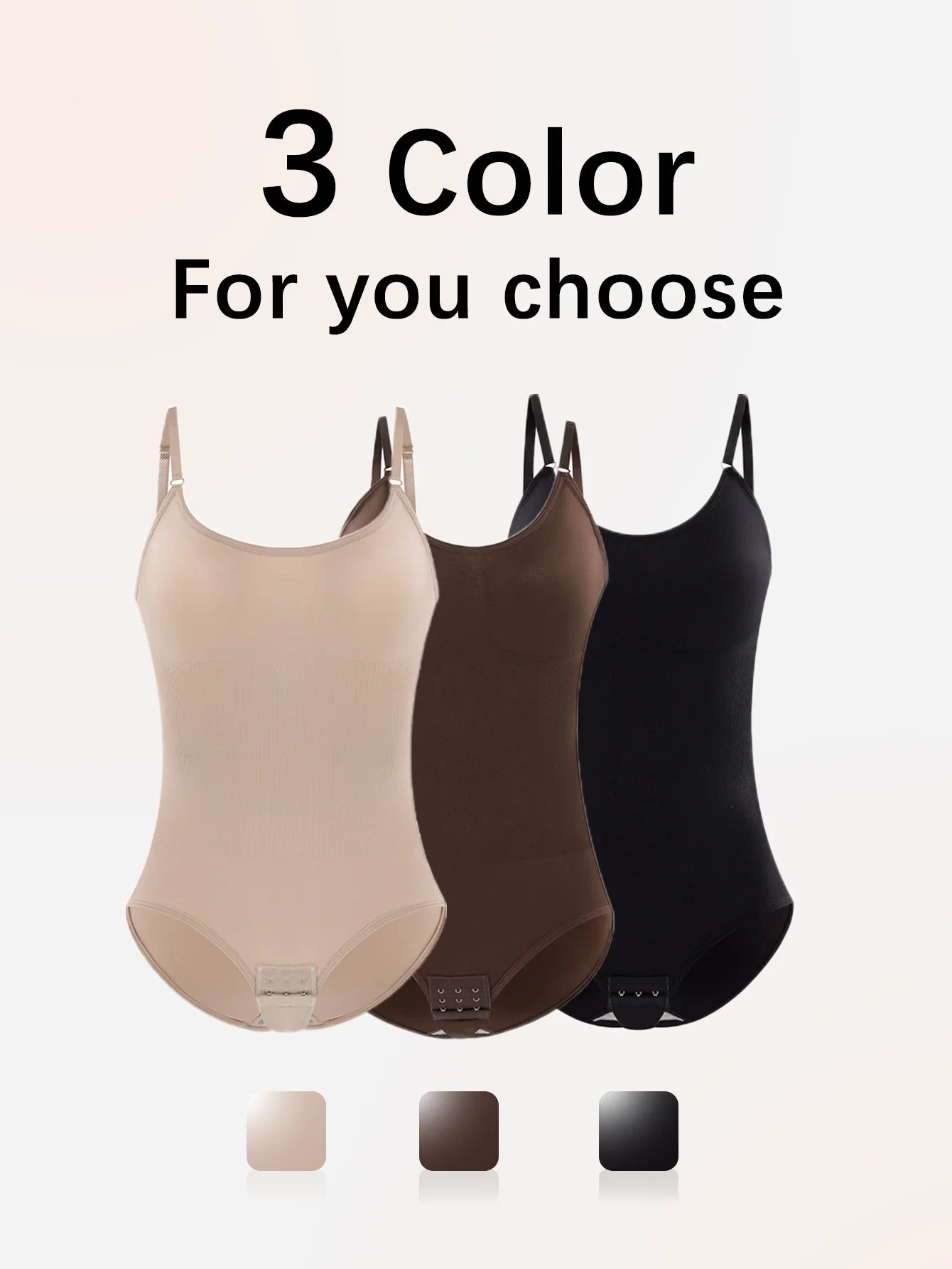 Women’s Seamless Shapewear Bodysuit – Slimming & Butt Lifter