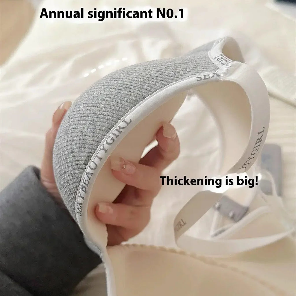 Wireless Push-Up Bra – Seamless Invisible Lift Bralette