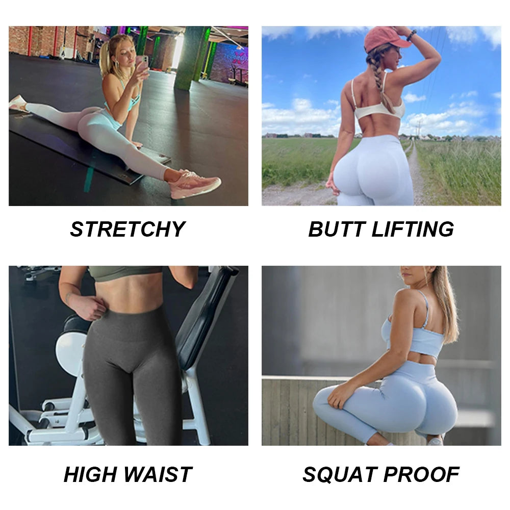 High-Waist Push-Up Leggings for Women