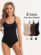 Women’s Seamless Shapewear Bodysuit – Slimming & Butt Lifter